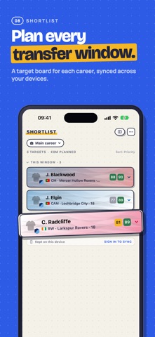 Career Manager for FC27 screenshot 8