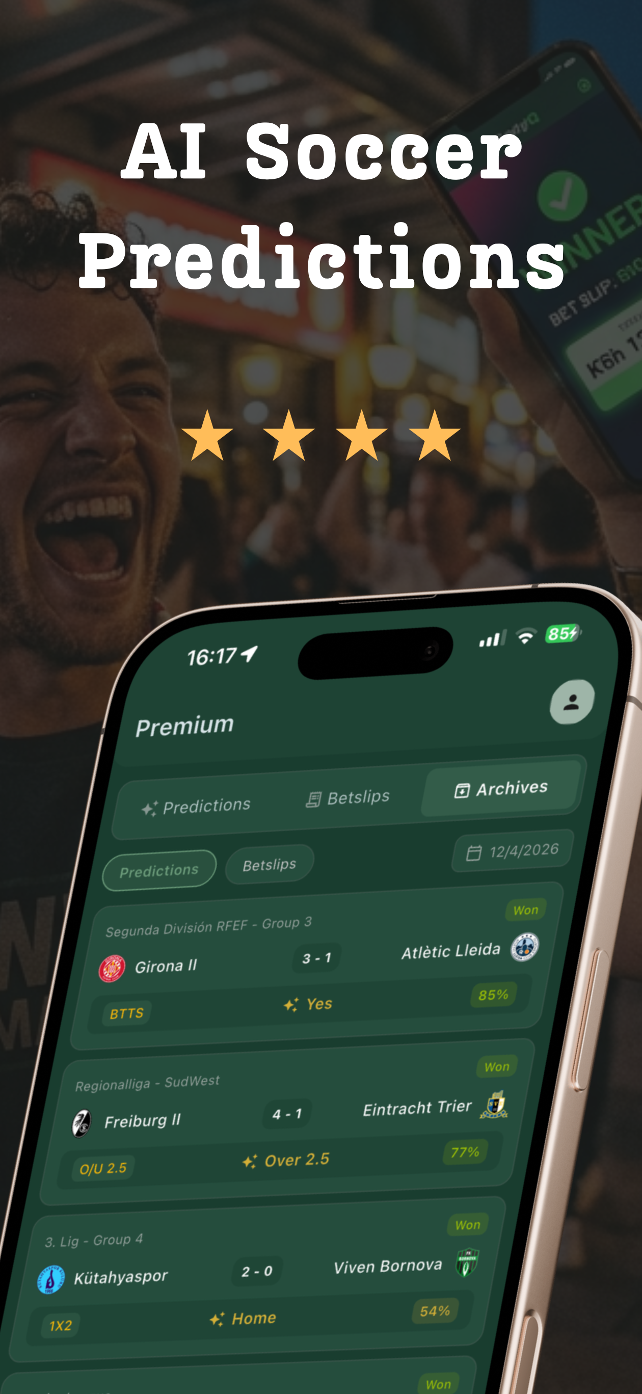 FootyIQ: AI Soccer Predictions