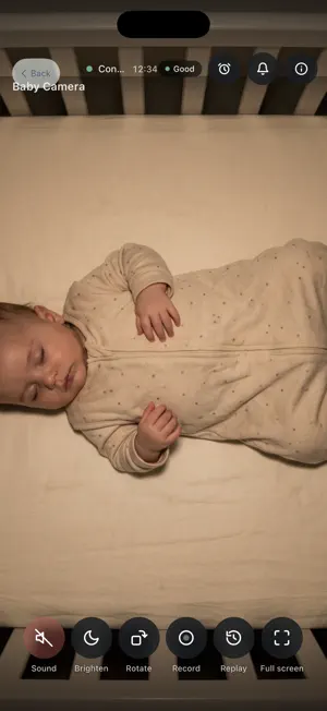 Baby Camera - WiFi Nanny Cam screenshot 2