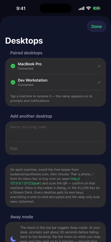 Agent Code Pager screenshot 3 of 4