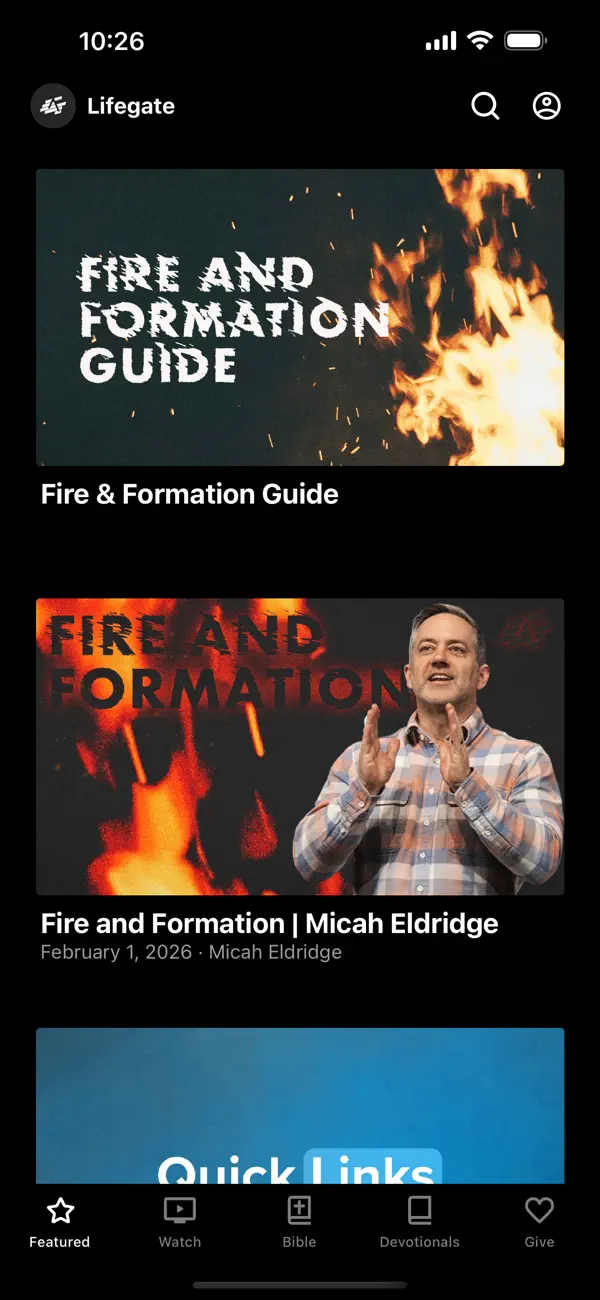 Screenshot #1 pour Lifegate App