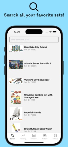 BrickInvest iPhone screenshot