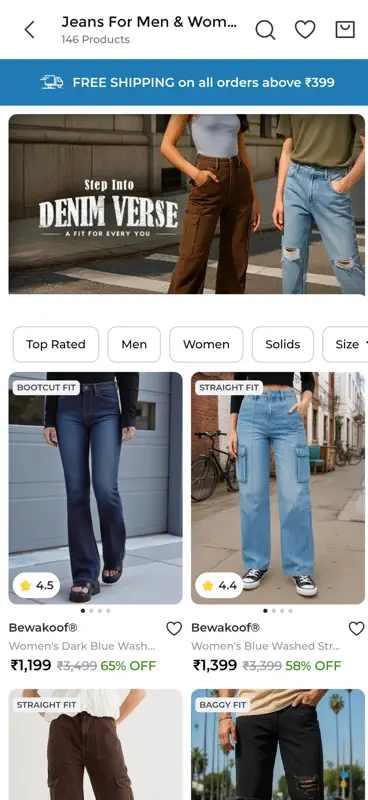 Bewakoof- Fashion Shopping App screenshot 8 of 8