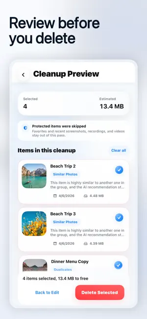 ClearRoll - Photo Cleaner screenshot 3