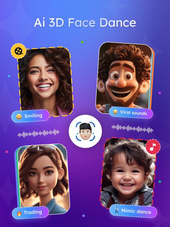Screenshot #4 pour AI Face Dance: Singing Photo