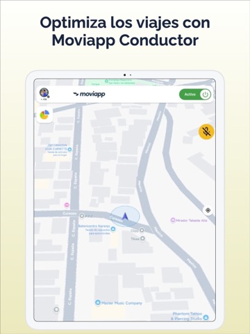 Moviapp Conductor iPad screenshot