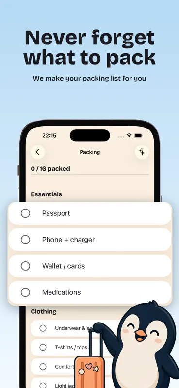 FlyHugz - Trip Planner screenshot 2 of 7