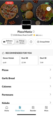 Pizza Mania Cardiff screenshot