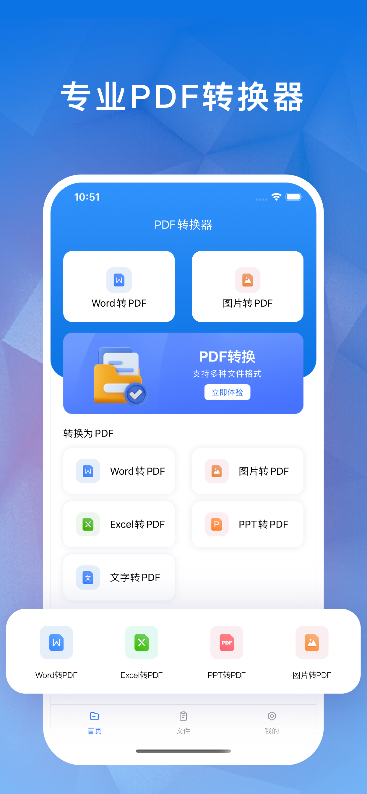PDF转换器-PDF文件与各种文档格式互转