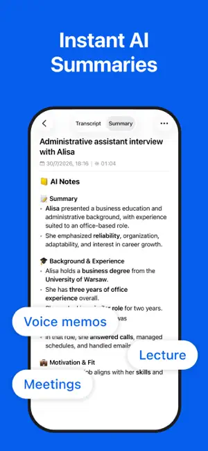 Voice Transcriber Talk to Text screenshot 4