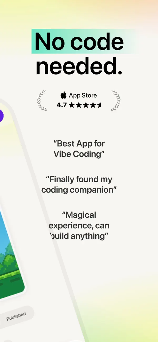 #2. Vibecode - AI App Builder (iOS) De: Software Composer