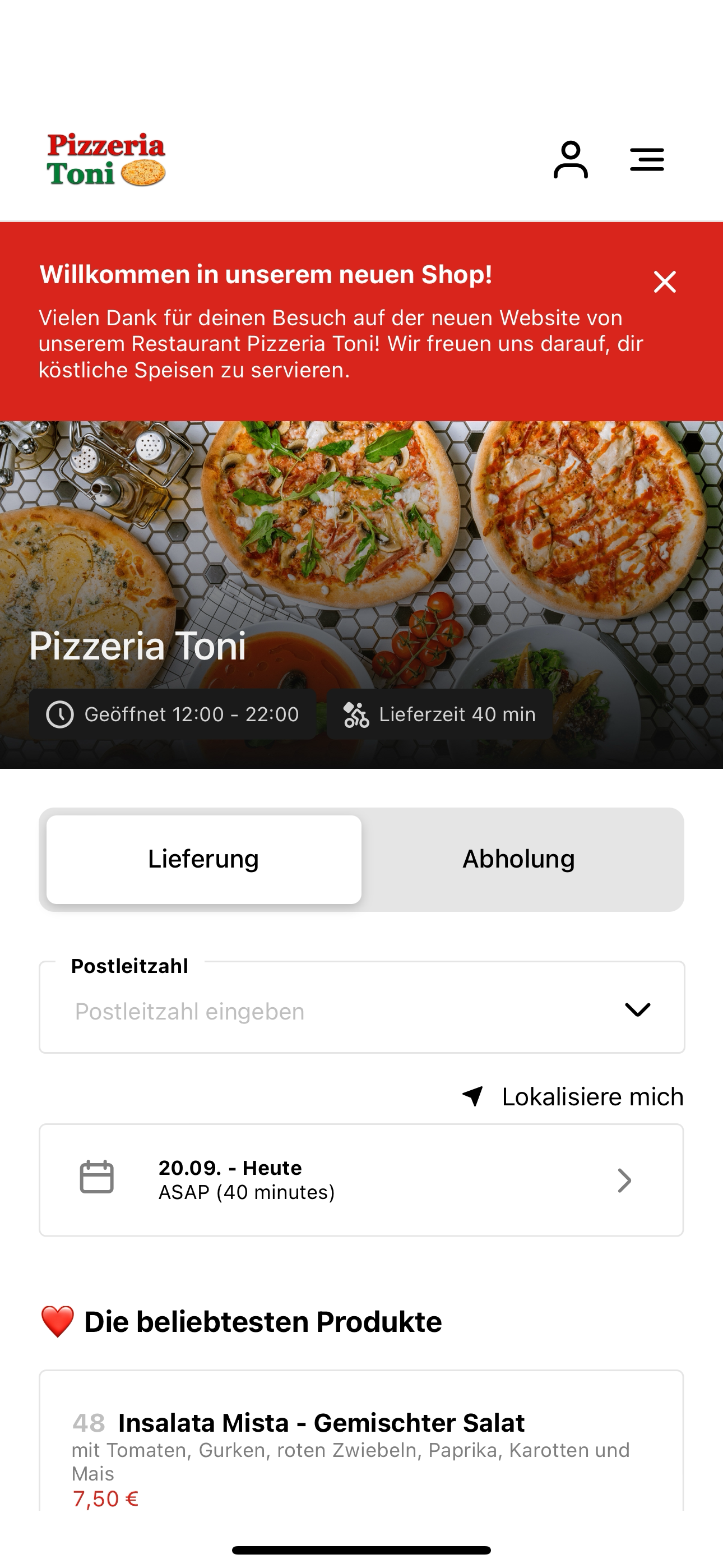 Pizzeria Toni Liederbach