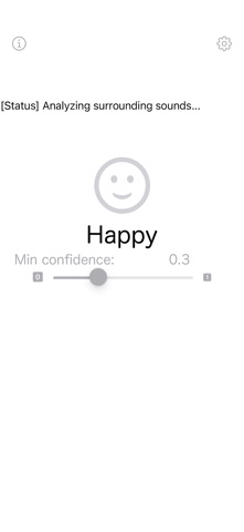Speech Emotion Recognition Screenshot 1 of 1