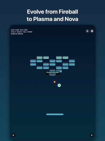 Breakout - GameWobble iPad screenshot