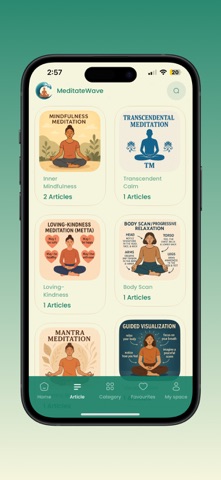 MeditateWave: Calm & Sleep screenshot