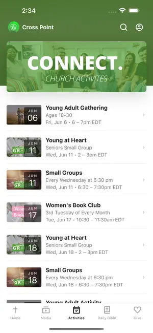 Cross Point Church Beckley WV screenshot 3