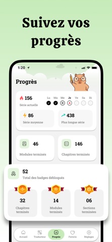 Apprendre l’anglais: CapyLearn Screenshot 4 of 7