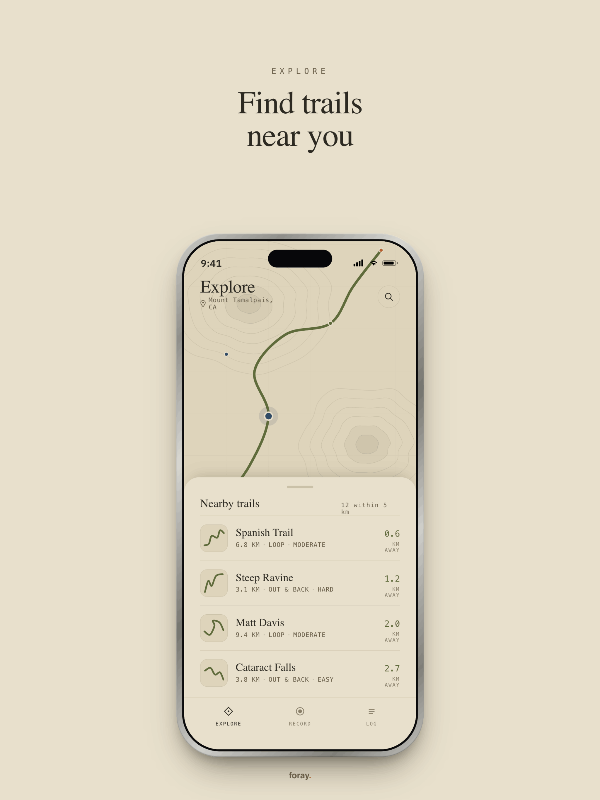 Foray: Trail GPS screenshot 8