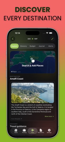 Travel Buddy – Trip Planner iPhone screenshot