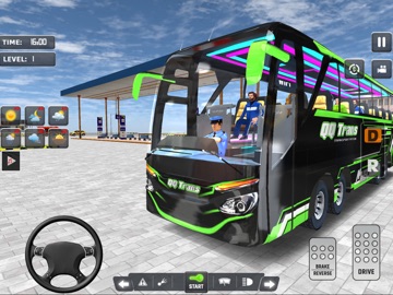 Coach Bus Simulator Game 2022 iPad screenshot