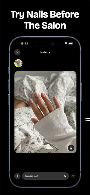 NailArtX: AI Nail Art & Design screenshot 1