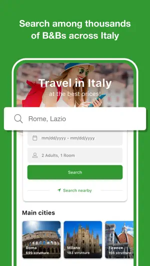 B&B in Italy screenshot 1