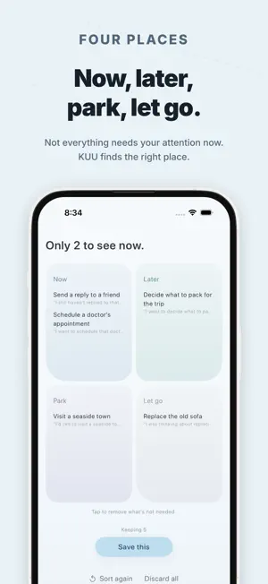 KUU: AI Brain Dump for ADHD screenshot 4