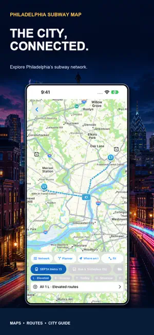 Philadelphia Subway Map screenshot 2