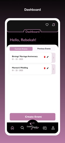 Event Planit Screenshot 1 of 7