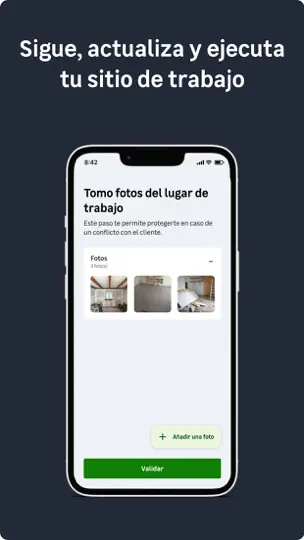 Captura de pantalla de Home Services By Leroy Merlin en iPhone 6