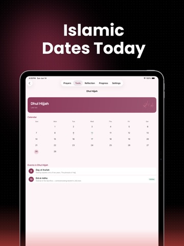 Taqvio: Muslim Prayer Times iPad screenshot