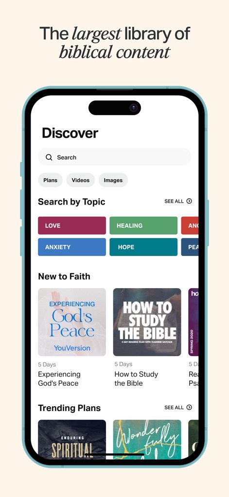 Bible - Content Discovery