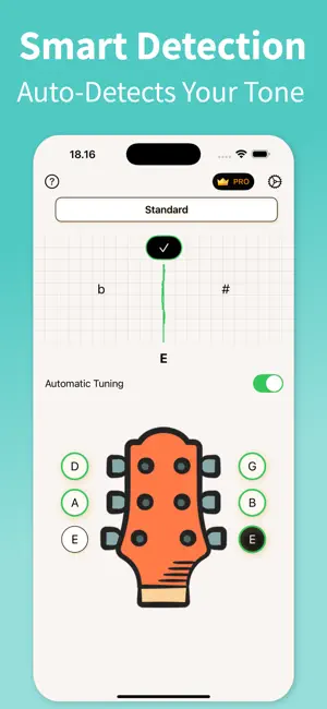 Guitar Tuner - TuneGuide screenshot 2