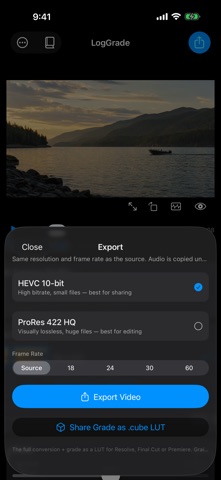LogGrade screenshot