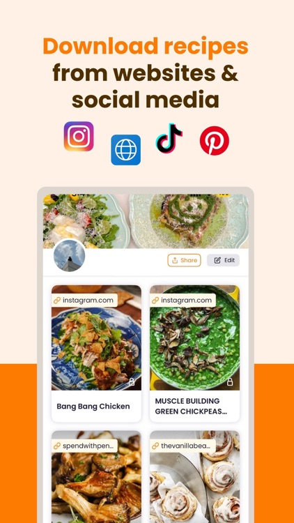 ReciMe: Recipes & Meal Planner