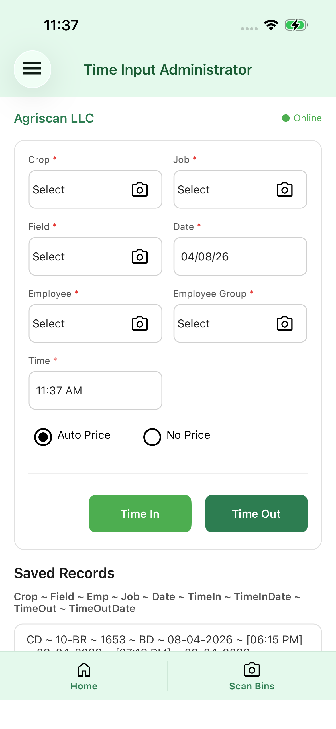 Agriscan screenshot 3