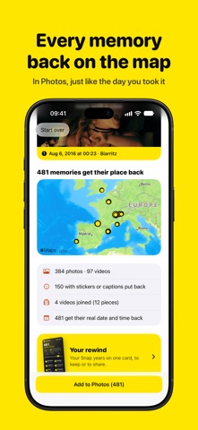 Rembobino: Snap Memories screenshot 2