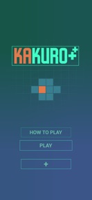 Kakuro++ Cross Sums Puzzles screenshot