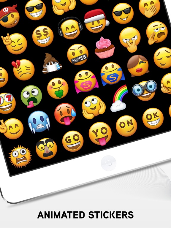 Emoji+ iPad screenshot 7 - Entertainment app