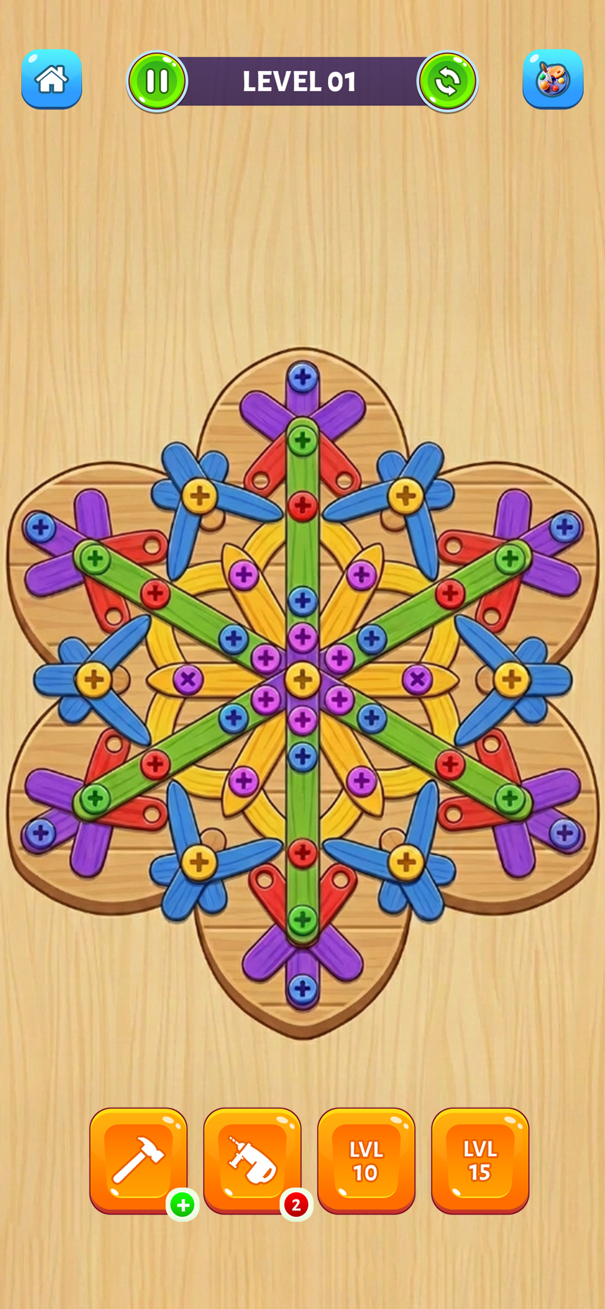 Screw Sort Logic Game