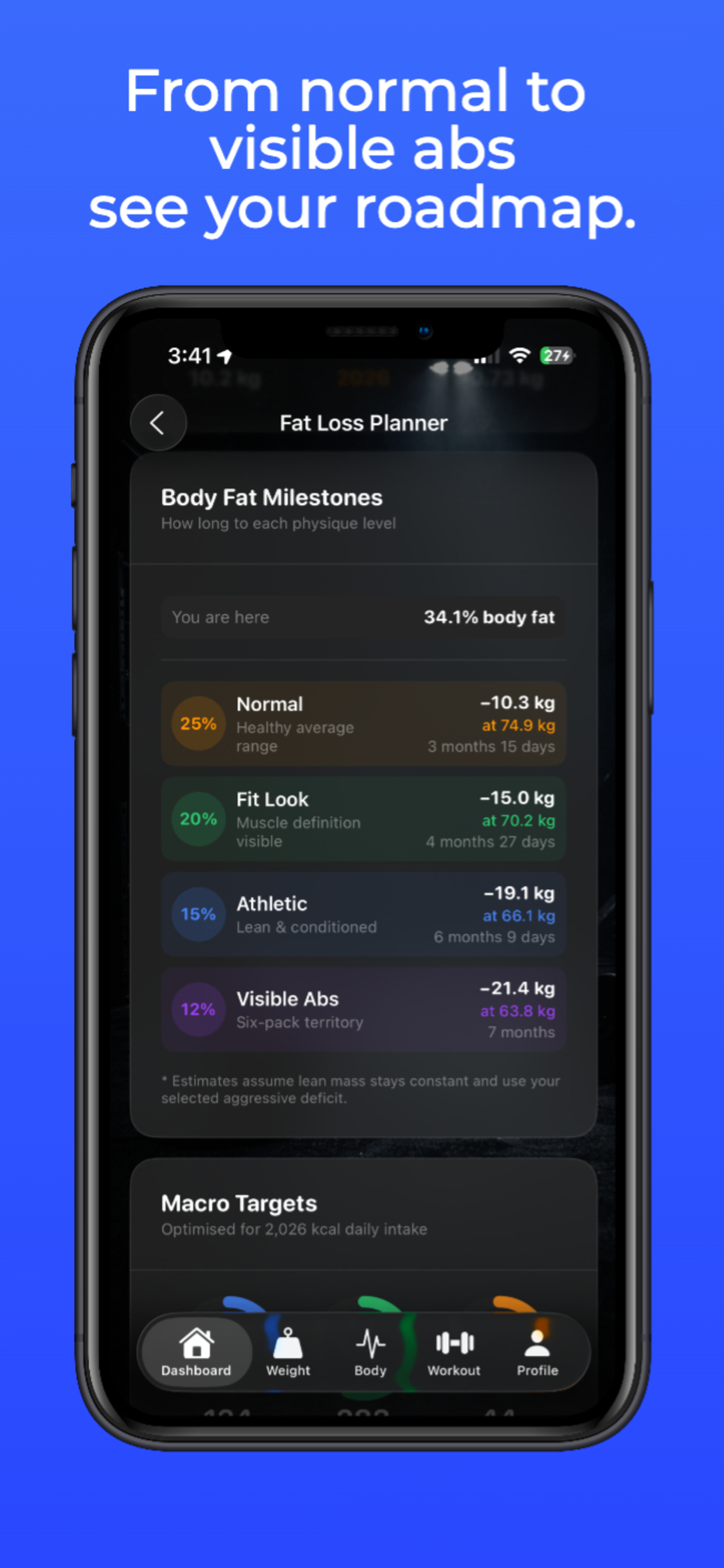 LeanTrack: Fat Loss Tracker