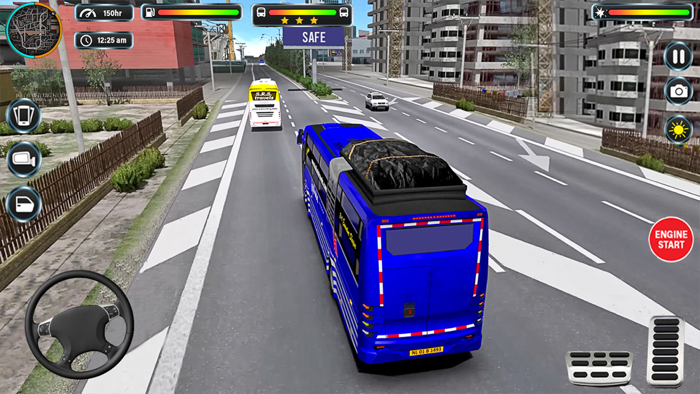 Zombie Survival Black Bus Game