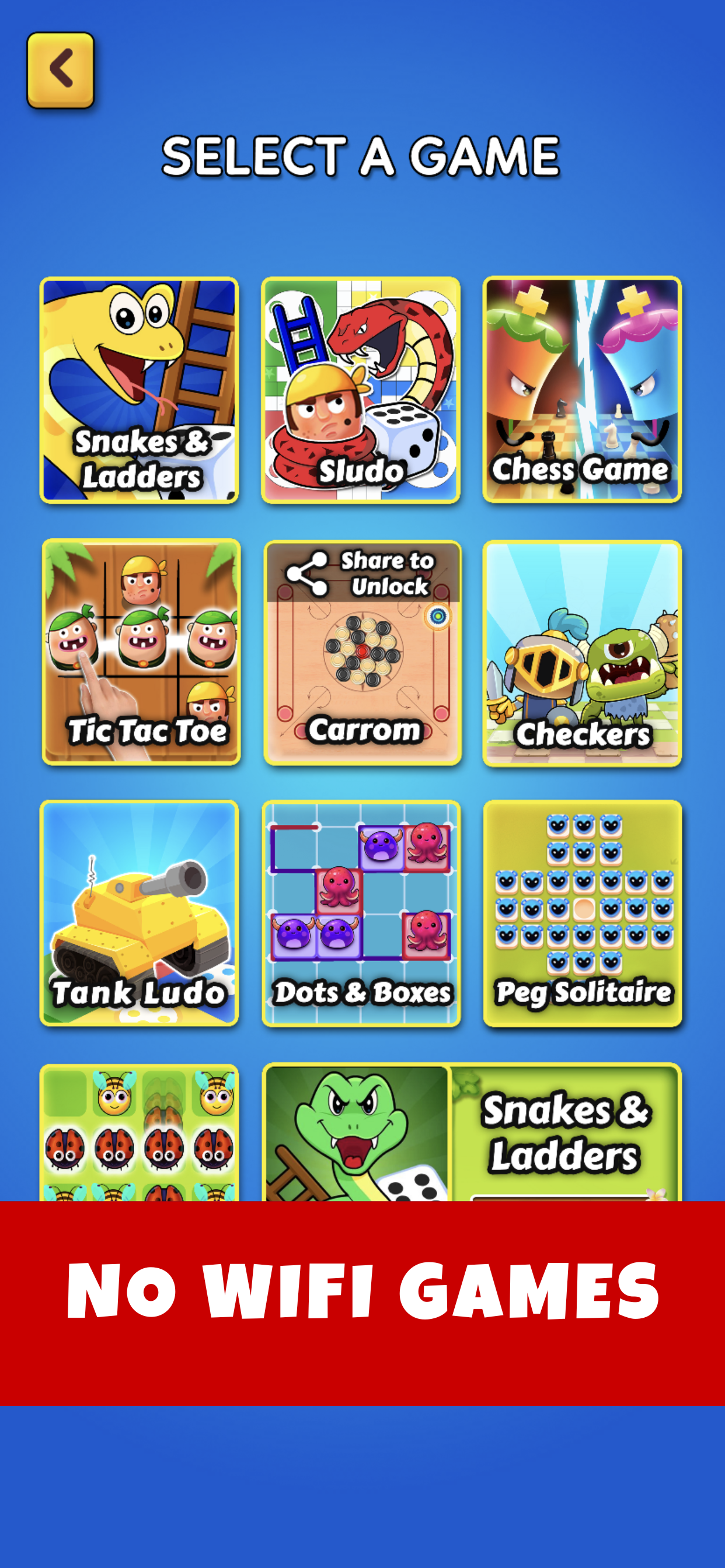 Offline Games for all ages