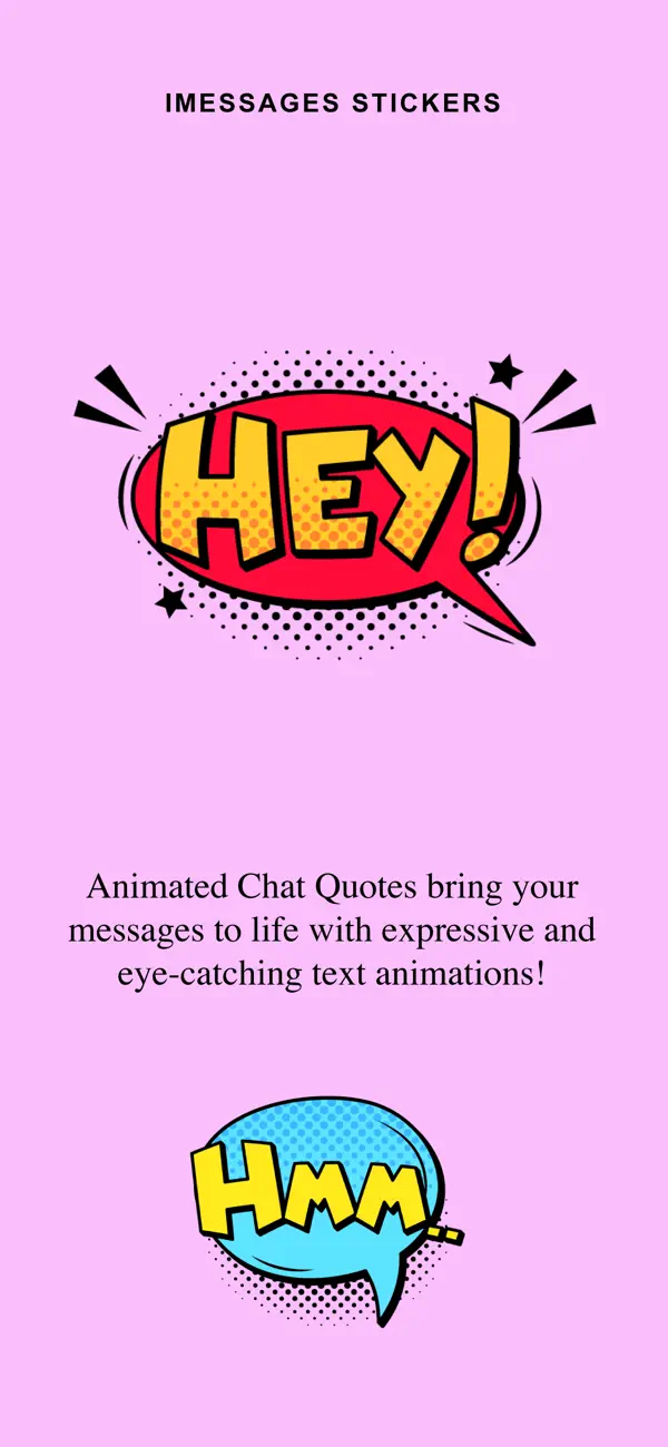 #2. Animated Chatting Stickers (iOS) By: Jyoti Yadav