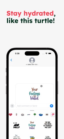 Self Care Stickers screenshot