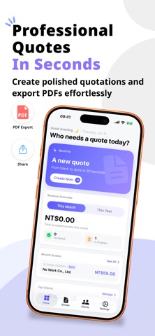 Quotify - Quotation & Invoice Screenshot 1 of 4