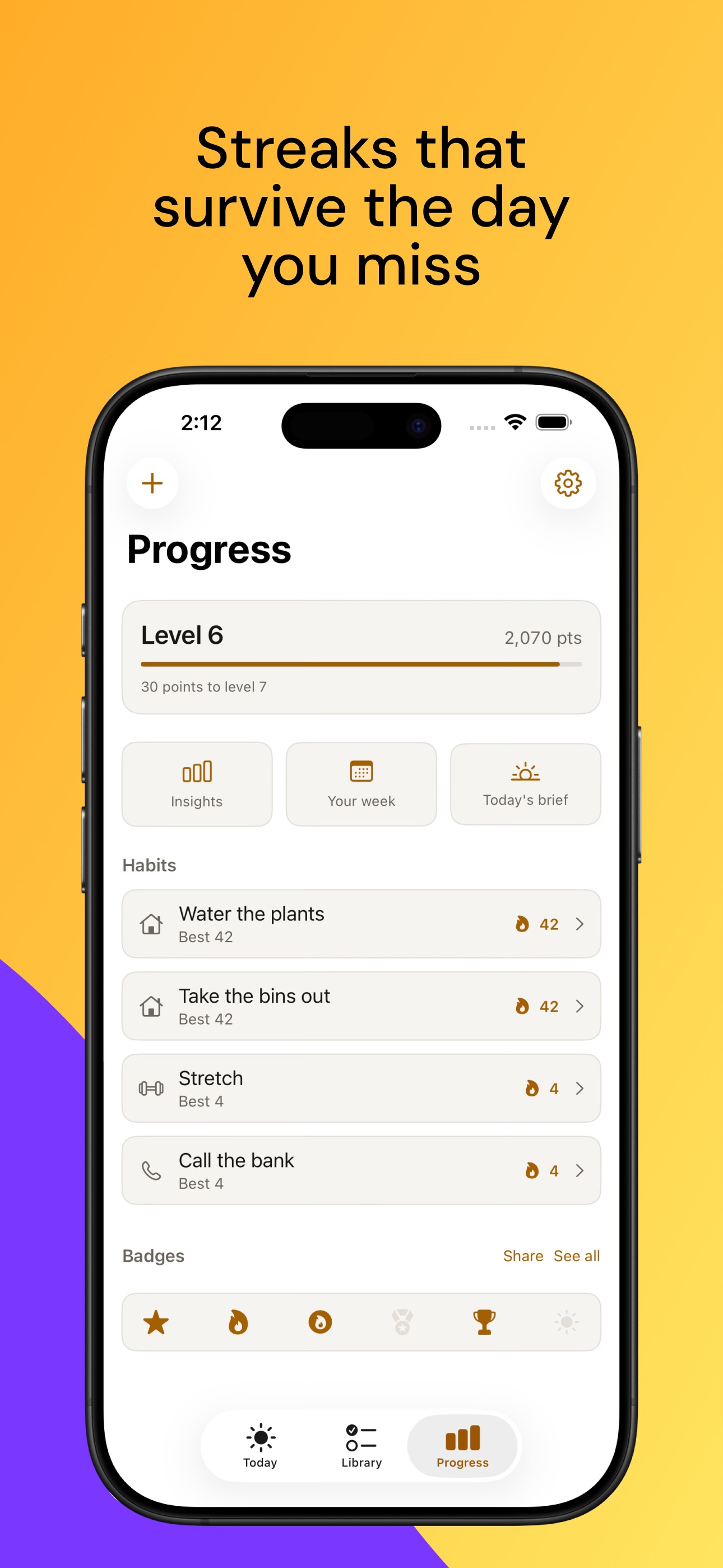 Screenshot 4 of Moja Reminder & Alarm Clock