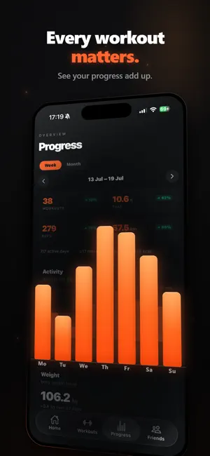 Wolkup: Push-Up Counter screenshot 4