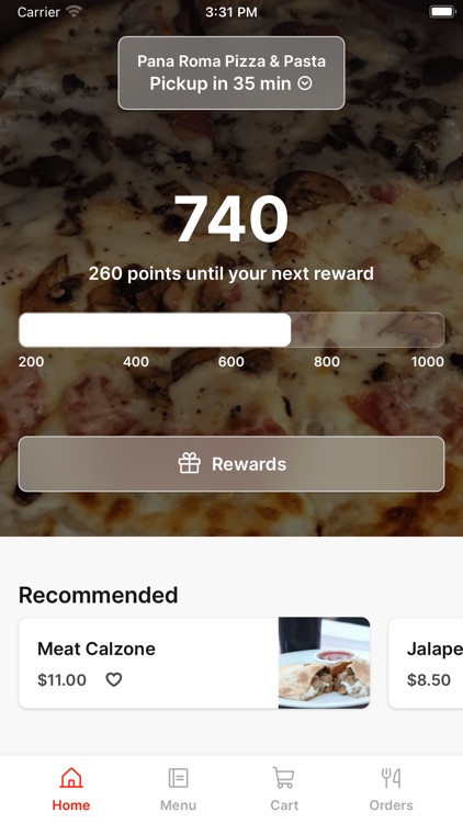 Pana Roma Pizza & Pasta