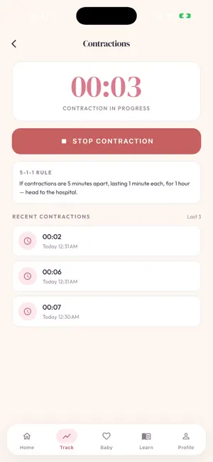 TrackBump · Pregnancy screenshot 4